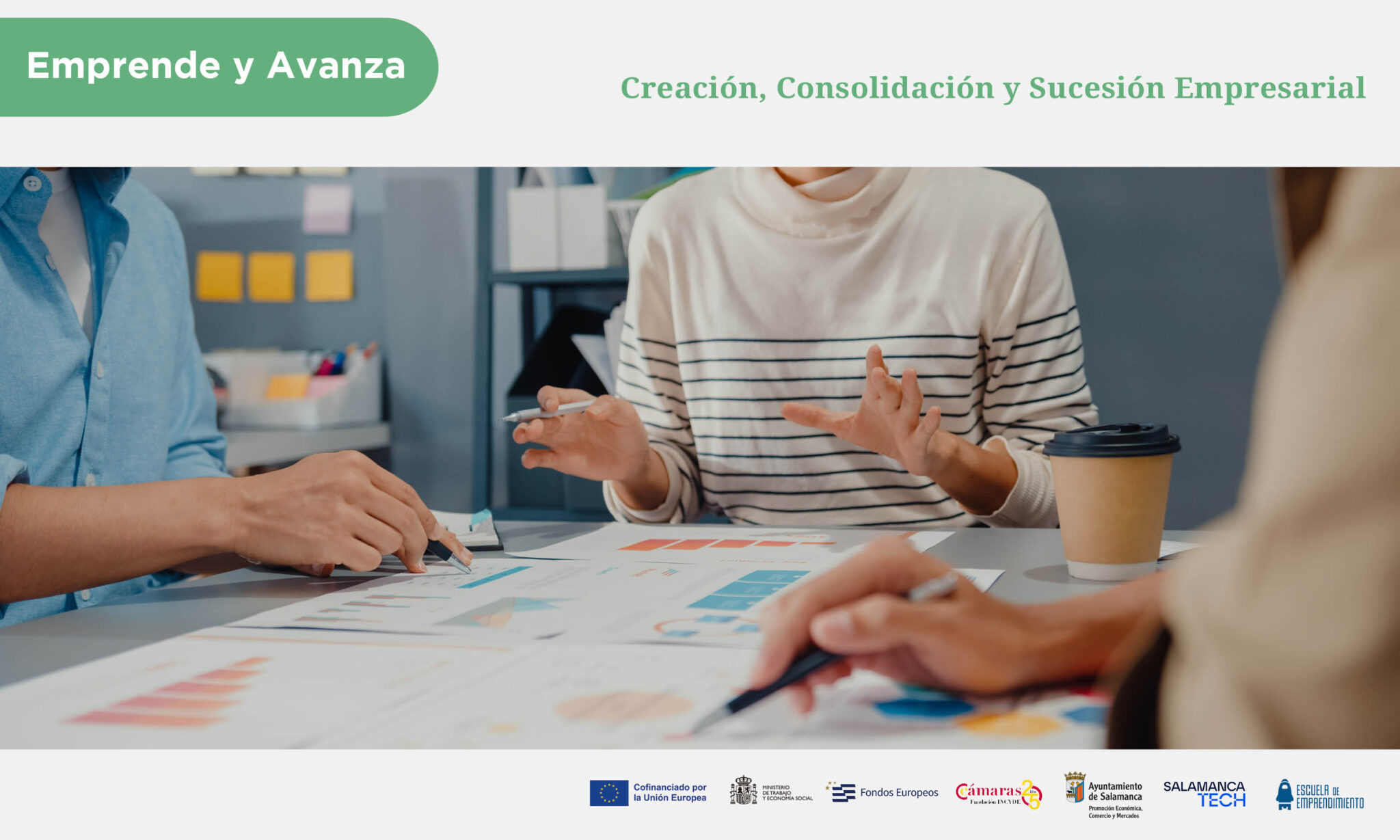 Curso gratuito de Creación y Consolidación Empresarial y Plan de Sucesión Empresarial en Salamanca